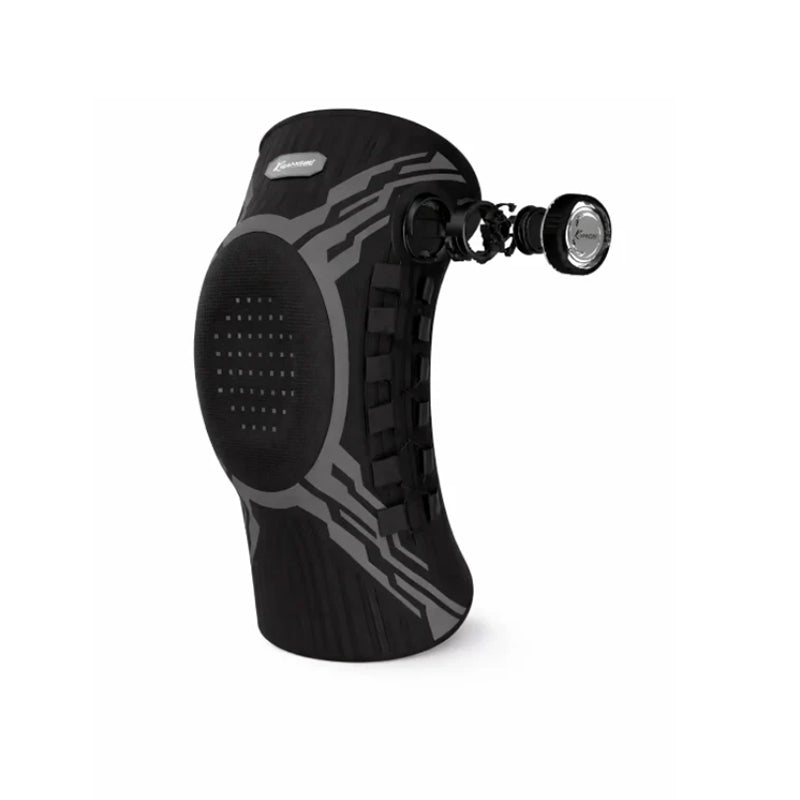 Dial Adjustable Knee Brace with Silicone Cushion Support