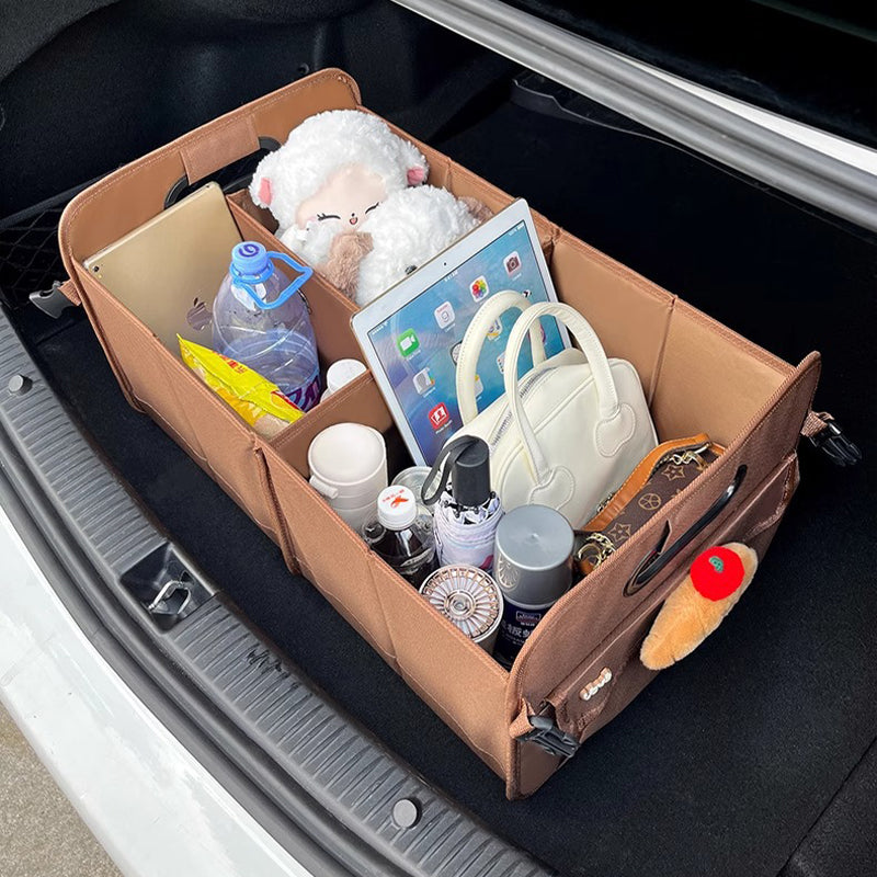 Foldable Car Storage Bin – Large-Capacity Trunk Organizer