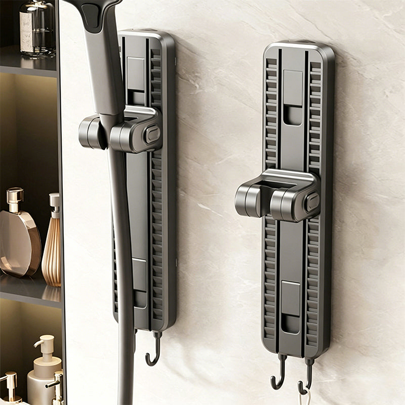 Sliding Track Suction Shower Head Holder – Height Adjustable, Universal Fit & Reusable