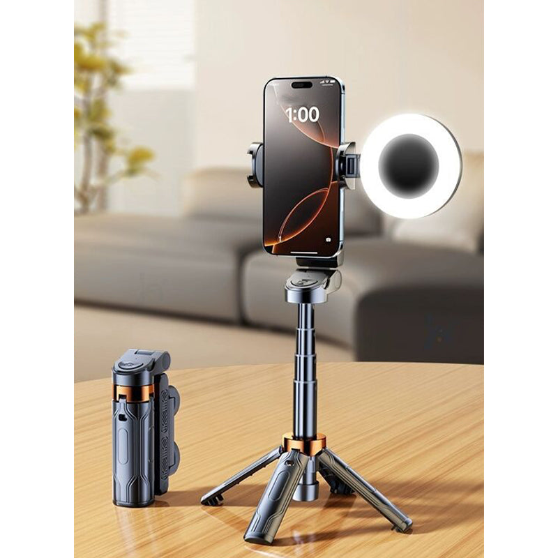 Mini Bluetooth Selfie Tripod – Portable Phone Stand