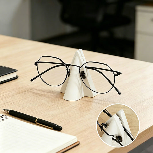 Silicone Nose-Shaped Glasses Holder – Wall Mount & Desk Stand