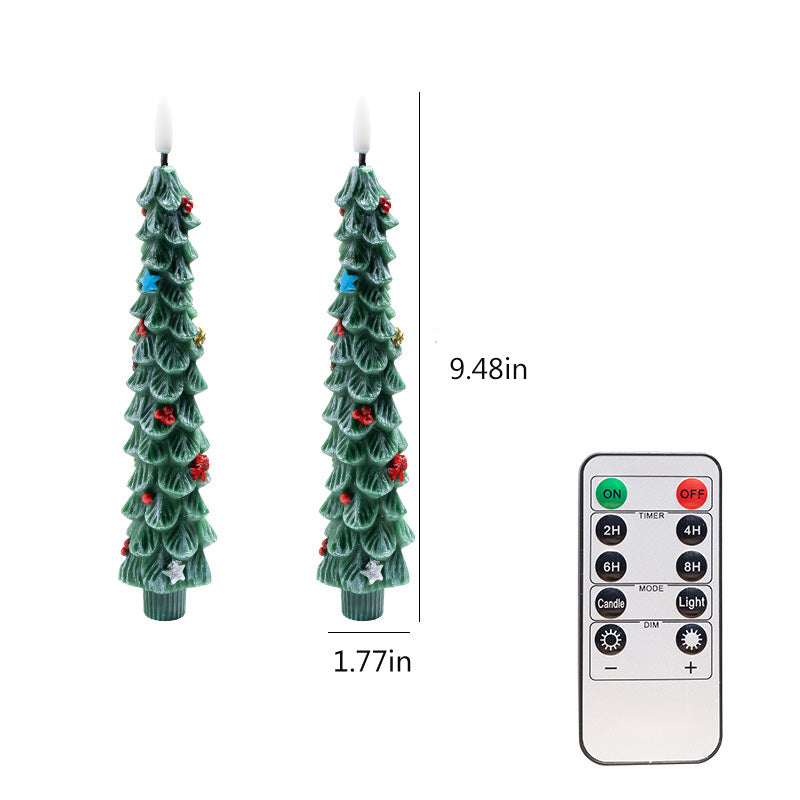 Christmas Paraffin Wax Candle Light