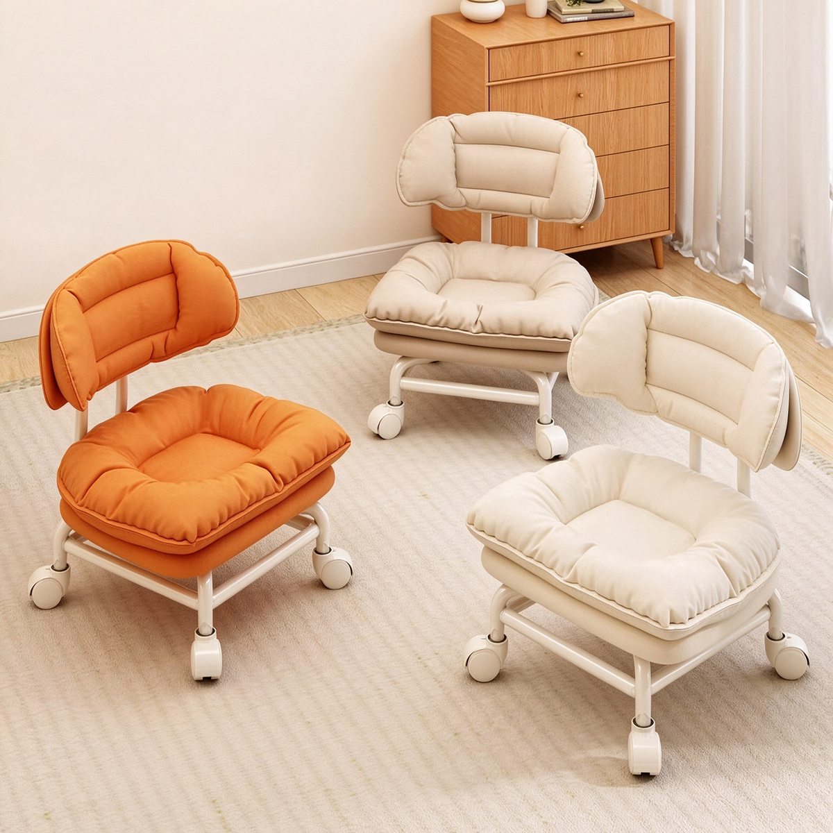 Convenient Cloud Roller Chair