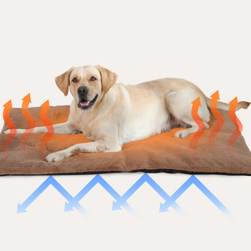 Soft Natural Pet Mat – Washable Cushion Pad for Small & Large Pets
