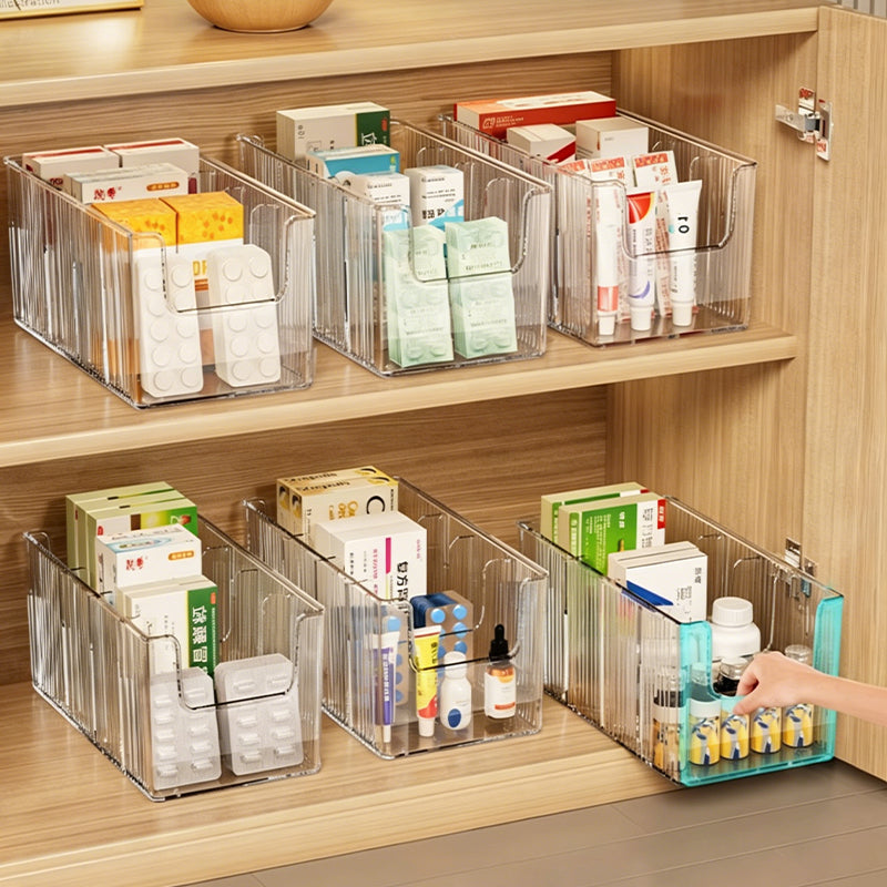Expandable Medicine Organizer with Removable Dividers