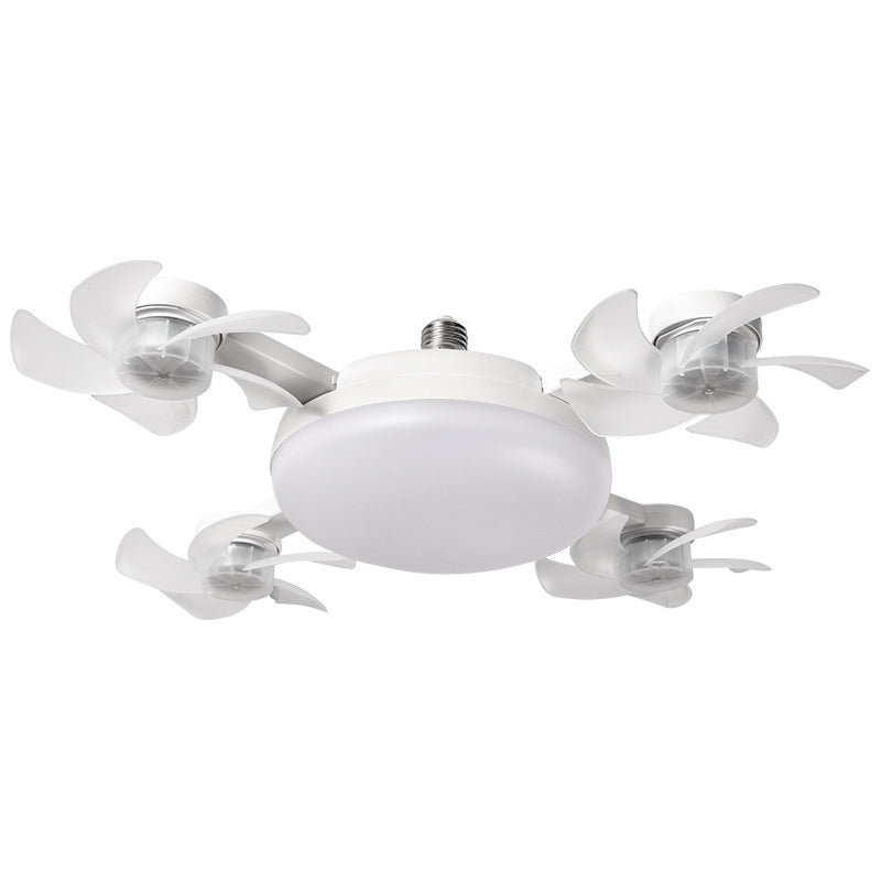 Smart 2-in-1 Ceiling Fan Light with Remote & Foldable Design