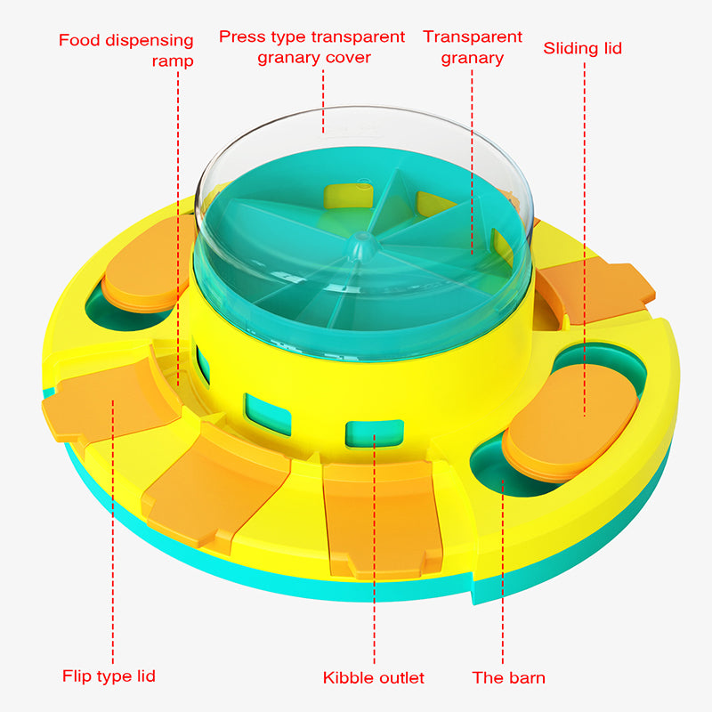 Pet Press Treat Dispenser – Mental Stimulation & Slow Feeding