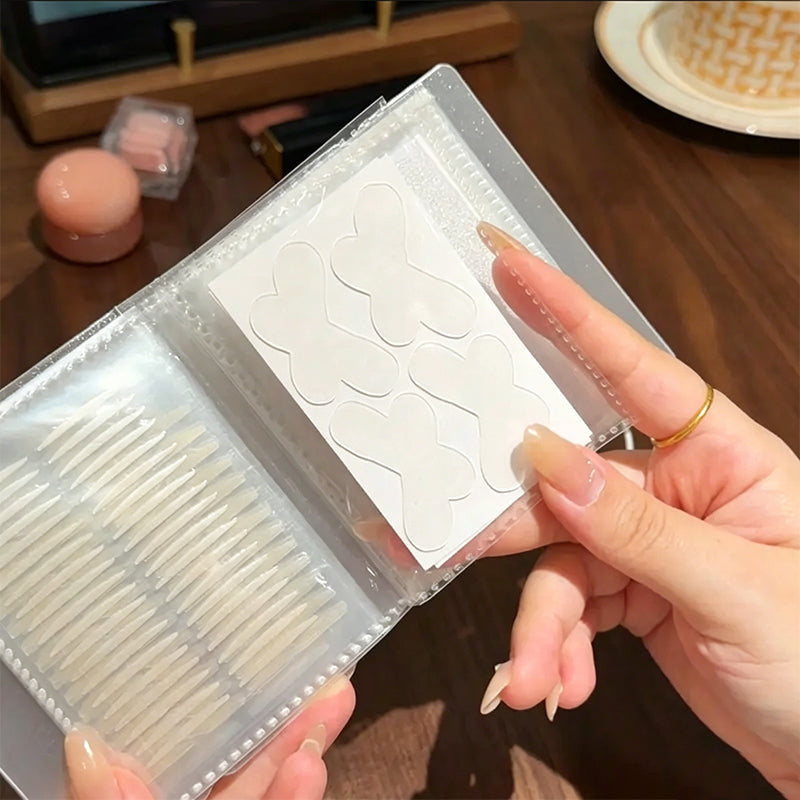 Frosted Transparent Eyelash Tape Storage Book