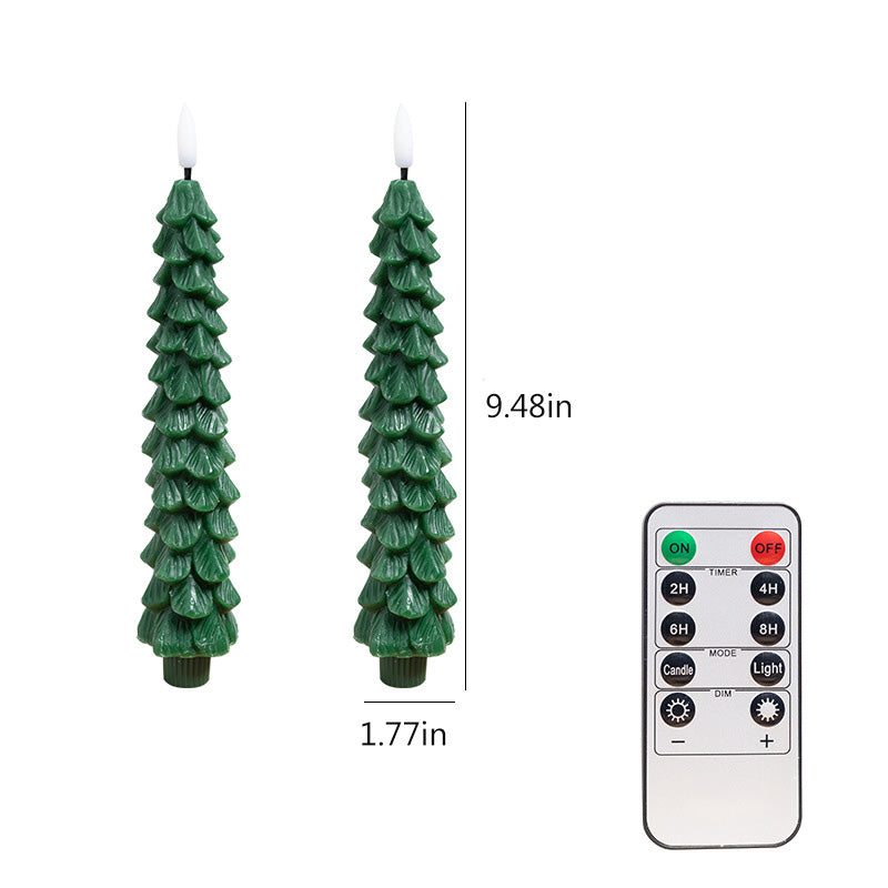 Christmas Paraffin Wax Candle Light