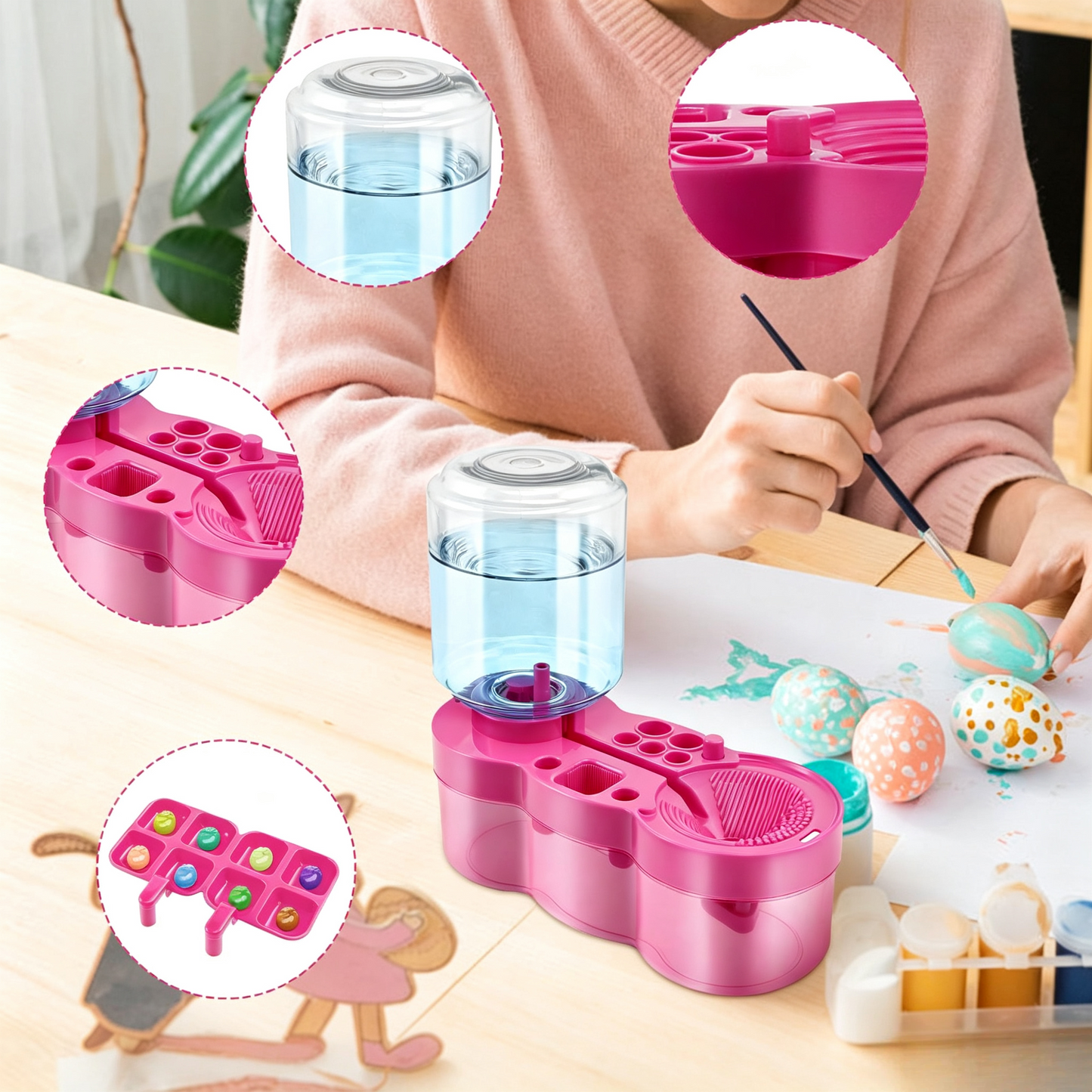 Multifunctional Paint Brush Cleaner
