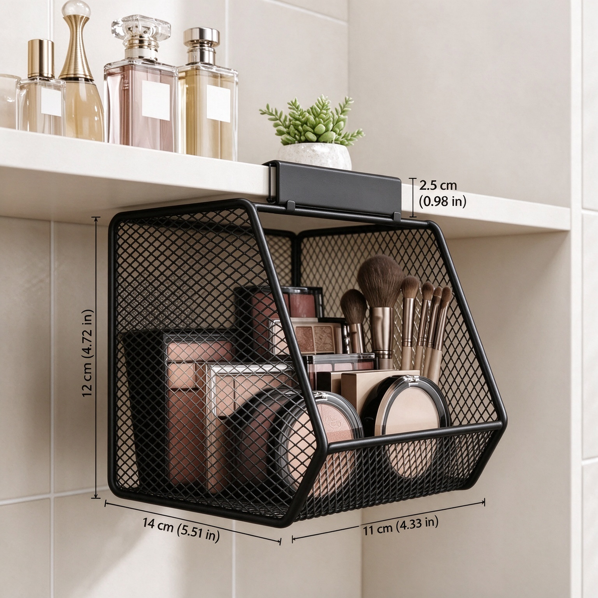 Under-Cabinet Hanging Storage Box