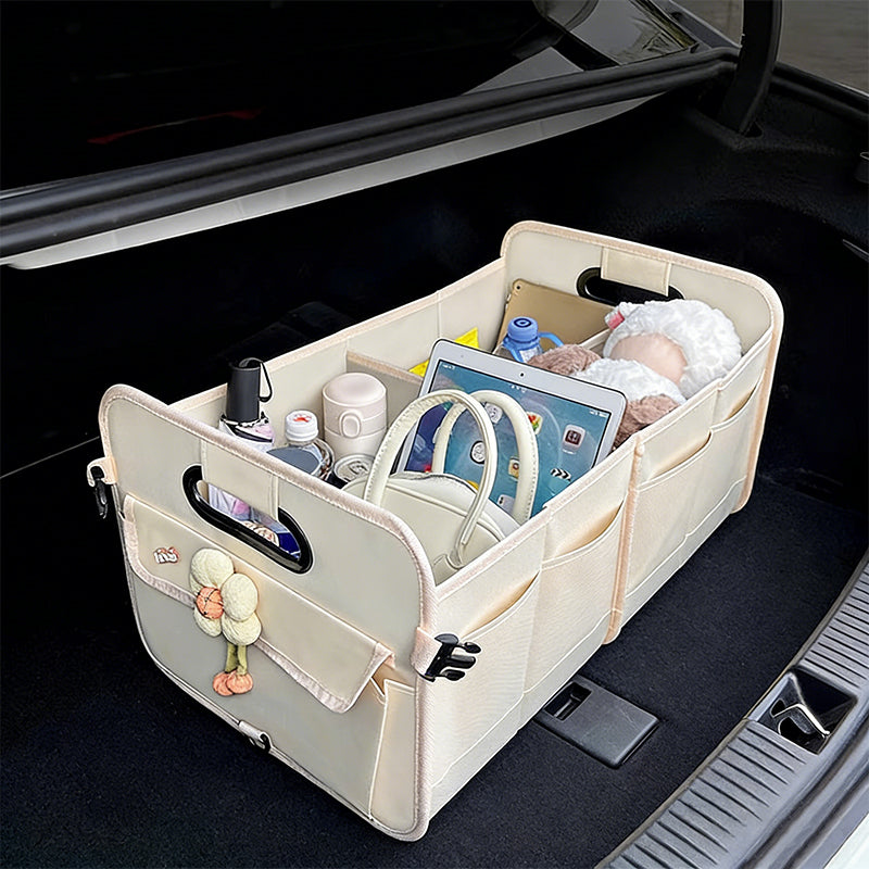 Foldable Car Storage Bin – Large-Capacity Trunk Organizer