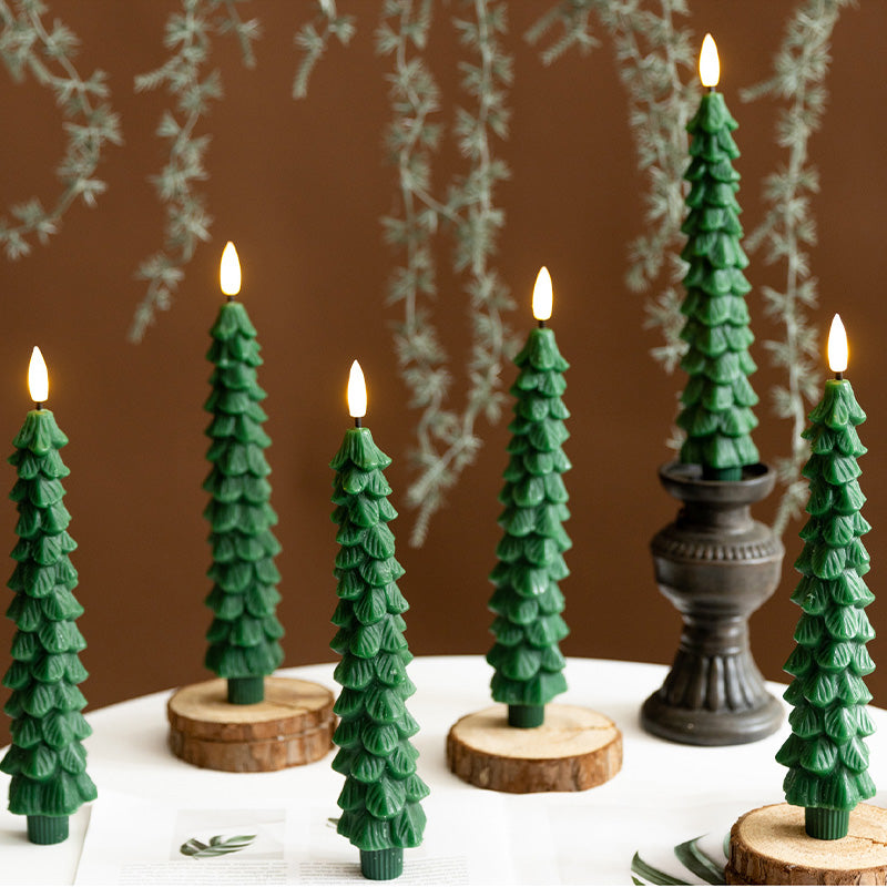 Christmas Paraffin Wax Candle Light