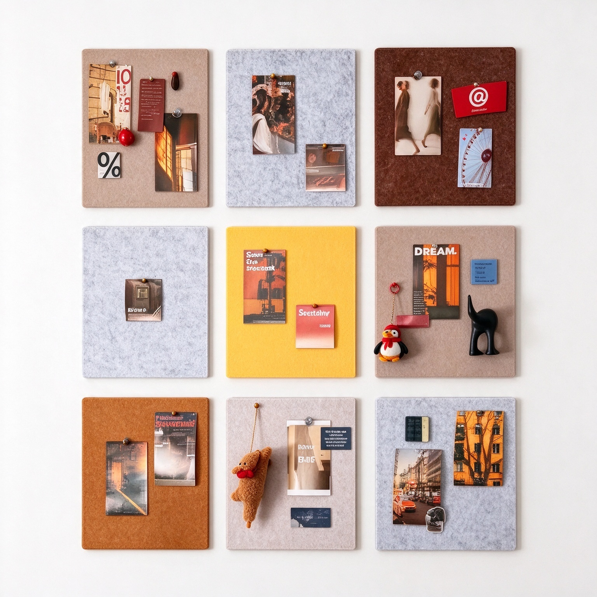 Customizable Felt Board Decorative Wall