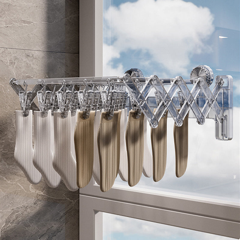 Retractable Vacuum Suction Drying Rack
