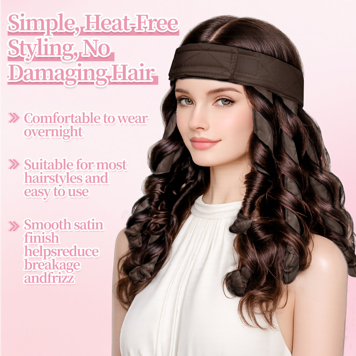 Heatless Curling Headband