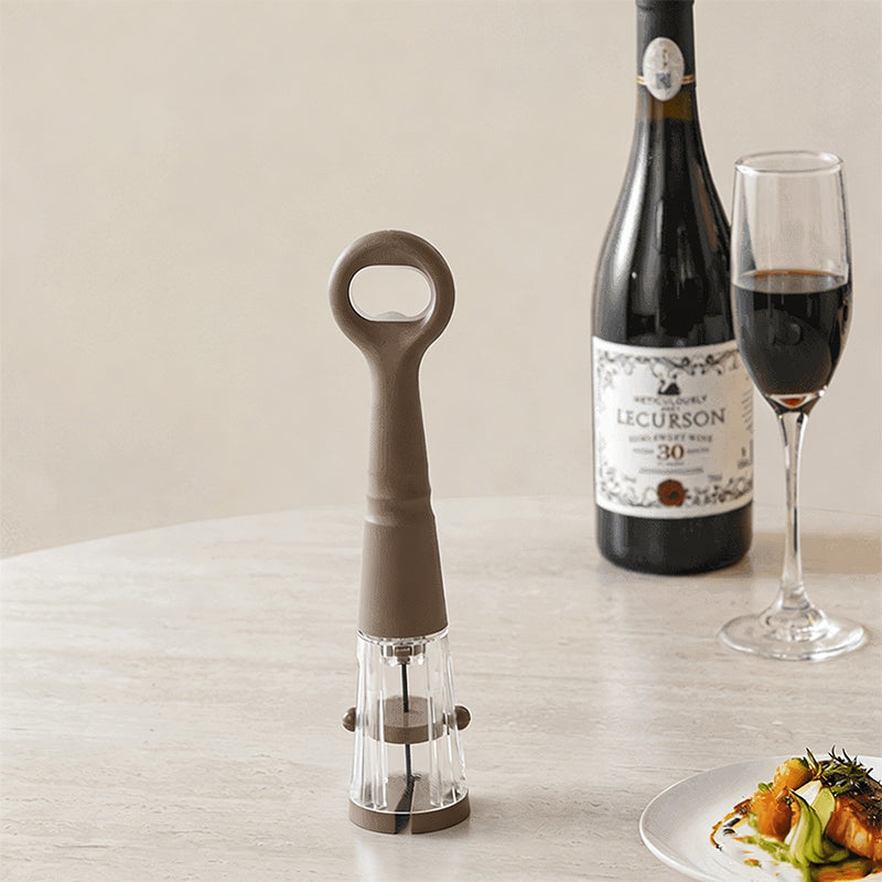 2-in-1 Air Pressure Wine Opener with Foil Cutter