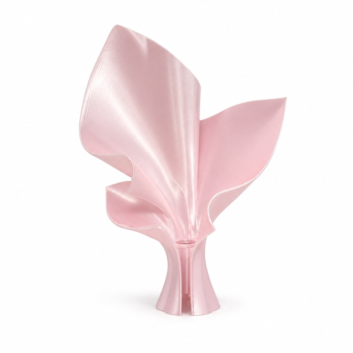 Modern Silk Glass Vase