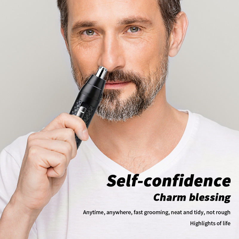 Portable 3-in-1 Nose, Beard & Body Hair Trimmer