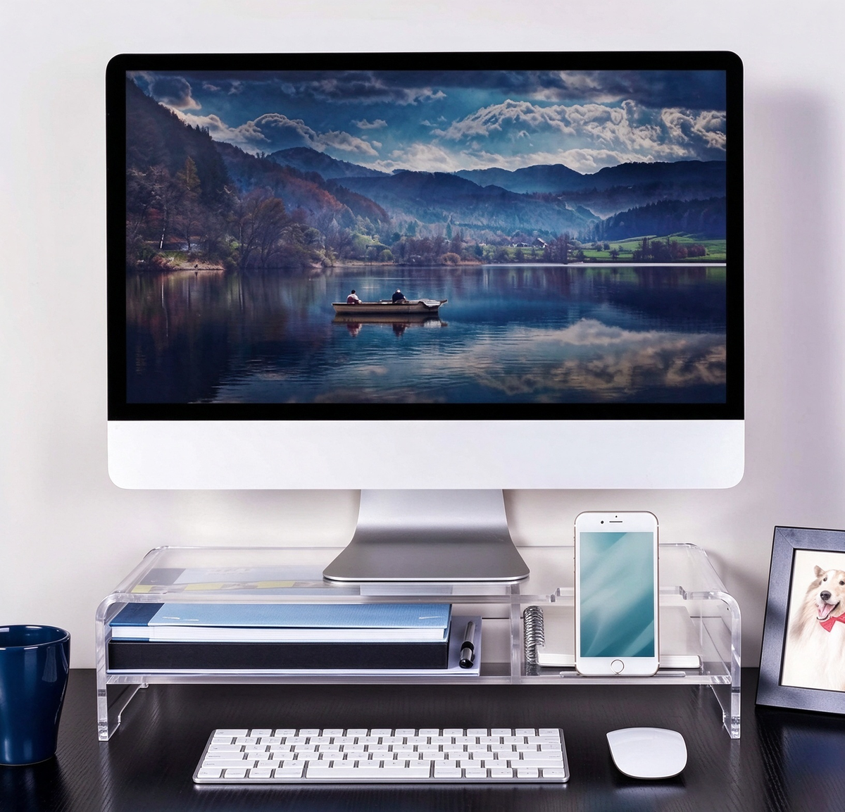 Acrylic Computer Monitor Stand