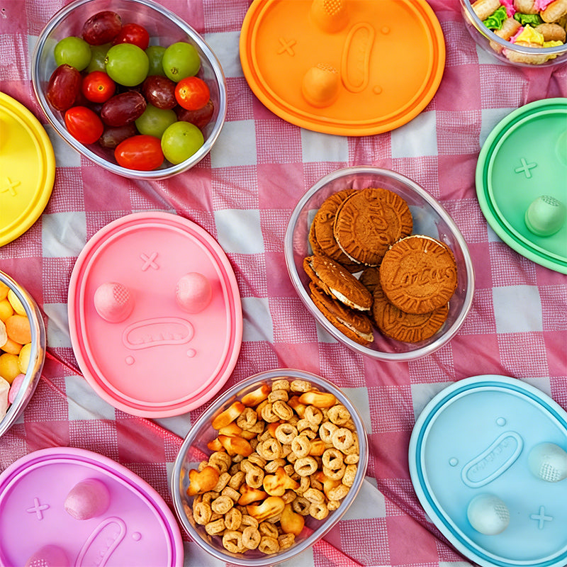 Cute Airtight Snack Container – Hands Stay Clean