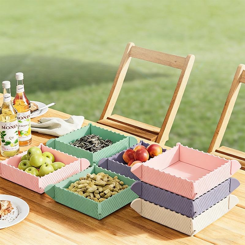 Magnetic Foldable Silicone Mat – Cutting Board, Trivet & Storage Box