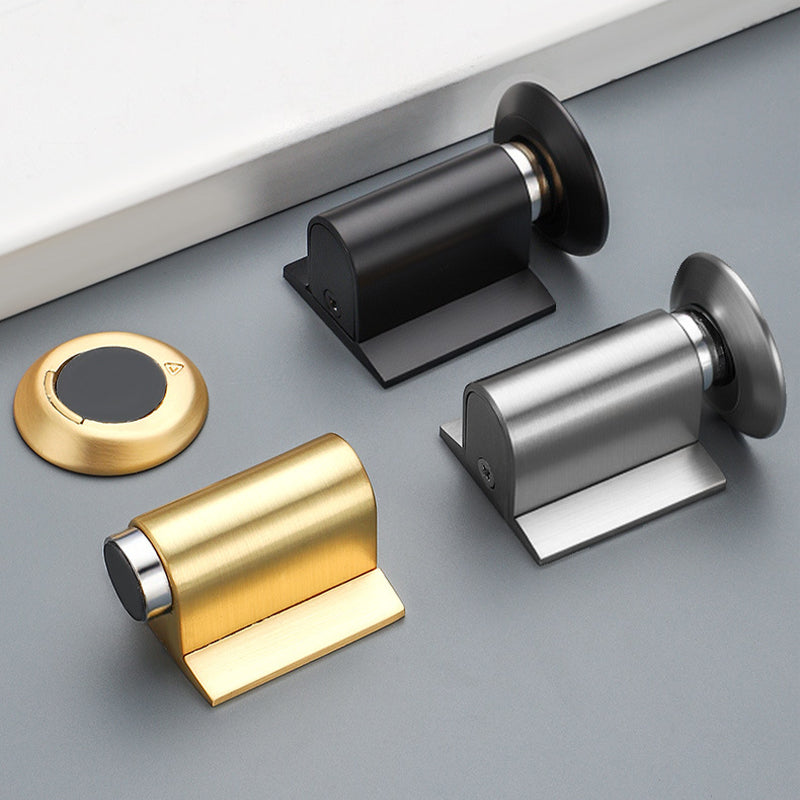 No-Drill Dual Magnetic Door Stop – Strong Hold & Auto Rebound