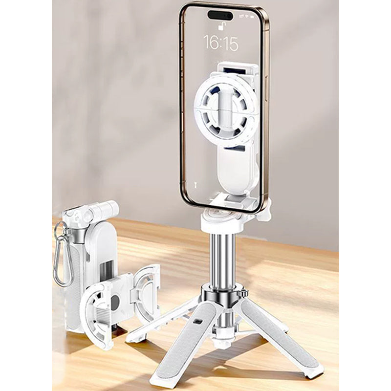 Mini Bluetooth Selfie Tripod – Portable Phone Stand