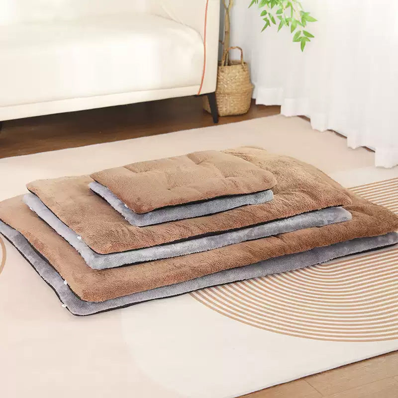 Soft Natural Pet Mat – Washable Cushion Pad for Small & Large Pets
