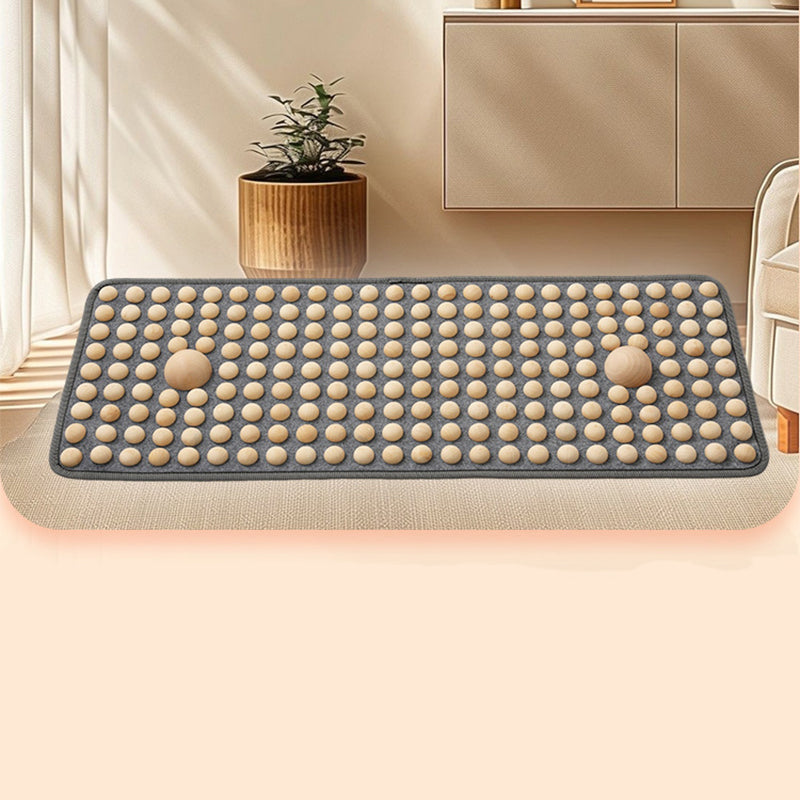 Wooden Acupressure Foot Massage Mat – Jog in Place Fat Burn Board