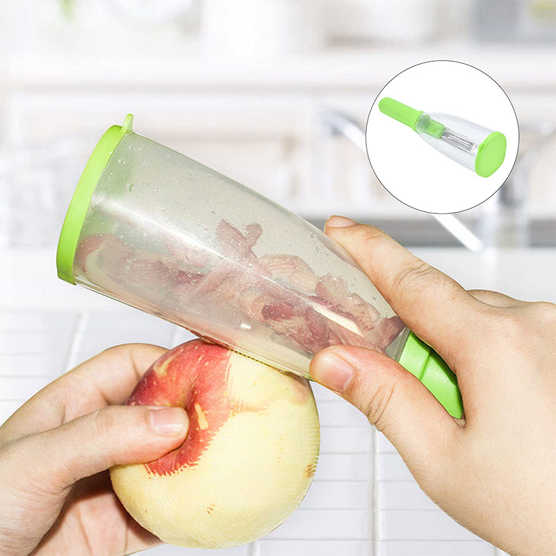 Storage Peeler – Double-Sided Stainless Steel Blade