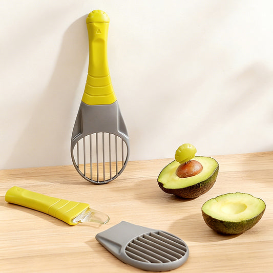 3-in-1 Avocado Tool – Cutter, Pitter & Slicer