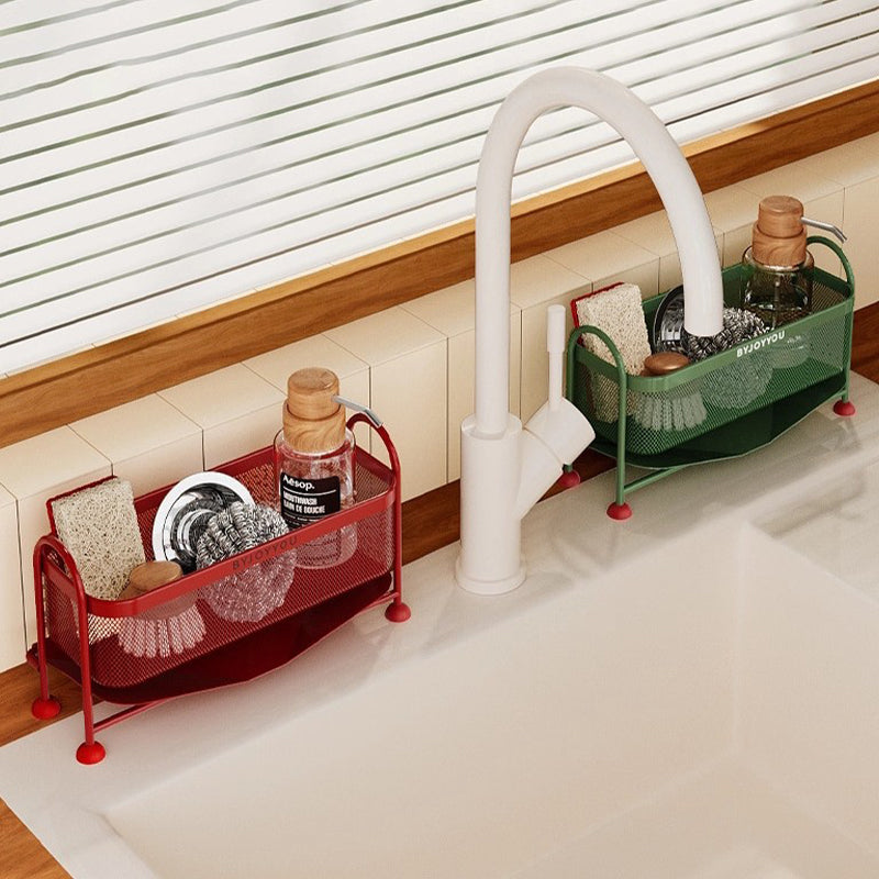 Anti-Slip 45° Sloped Drain Sink Organizer