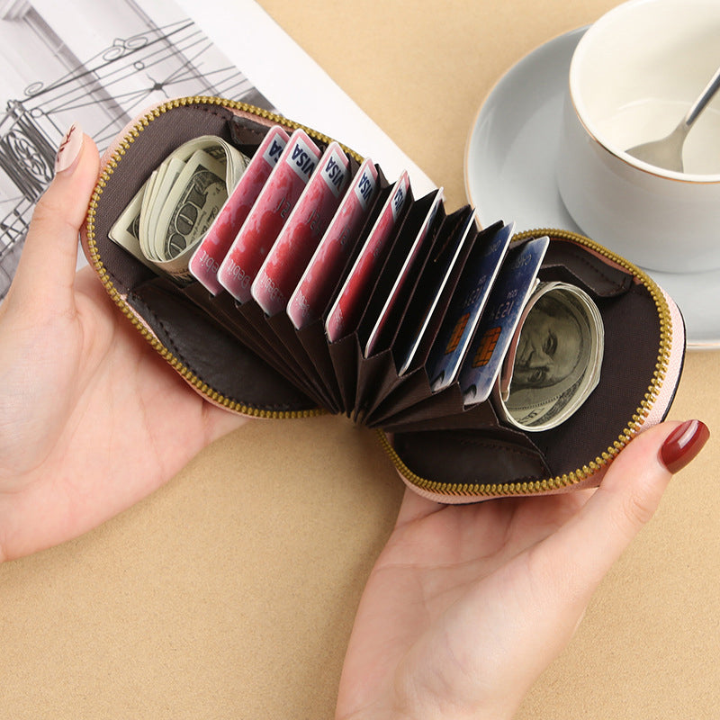 Avocado-Shaped RFID Card Holder – Portable & Spacious