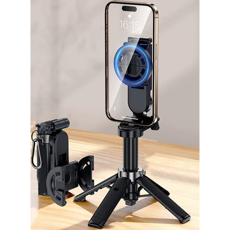Mini Bluetooth Selfie Tripod – Portable Phone Stand