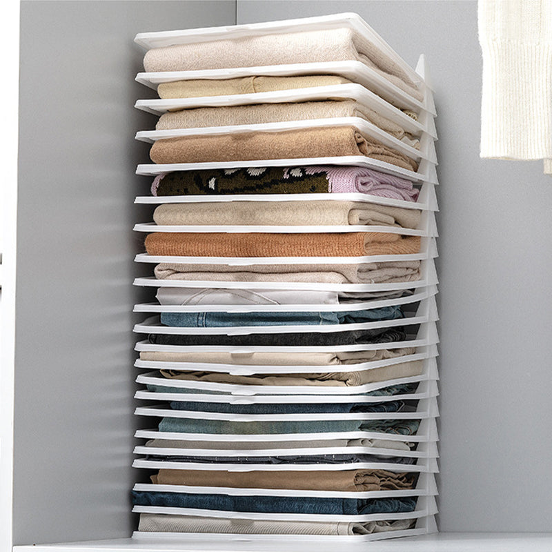 Stackable Clothes Organizer Board – Wrinkle-Free Storage