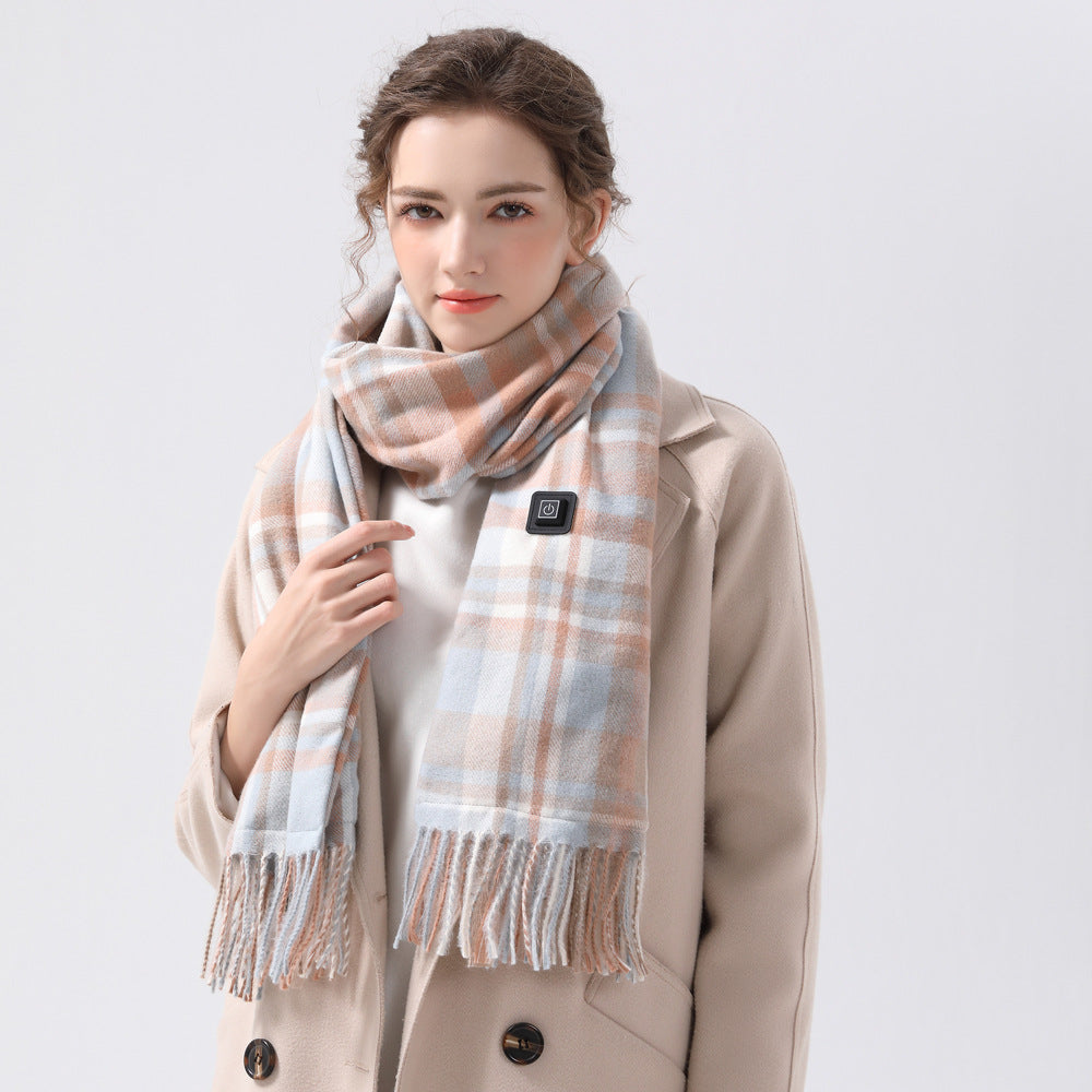USB Heated Scarf – 3-Level Fast Heating