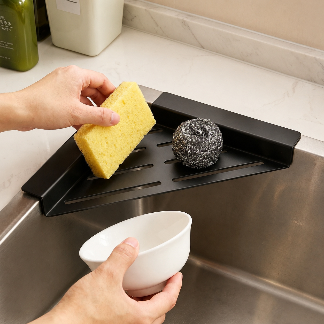 Stainless Steel Sink Organizer