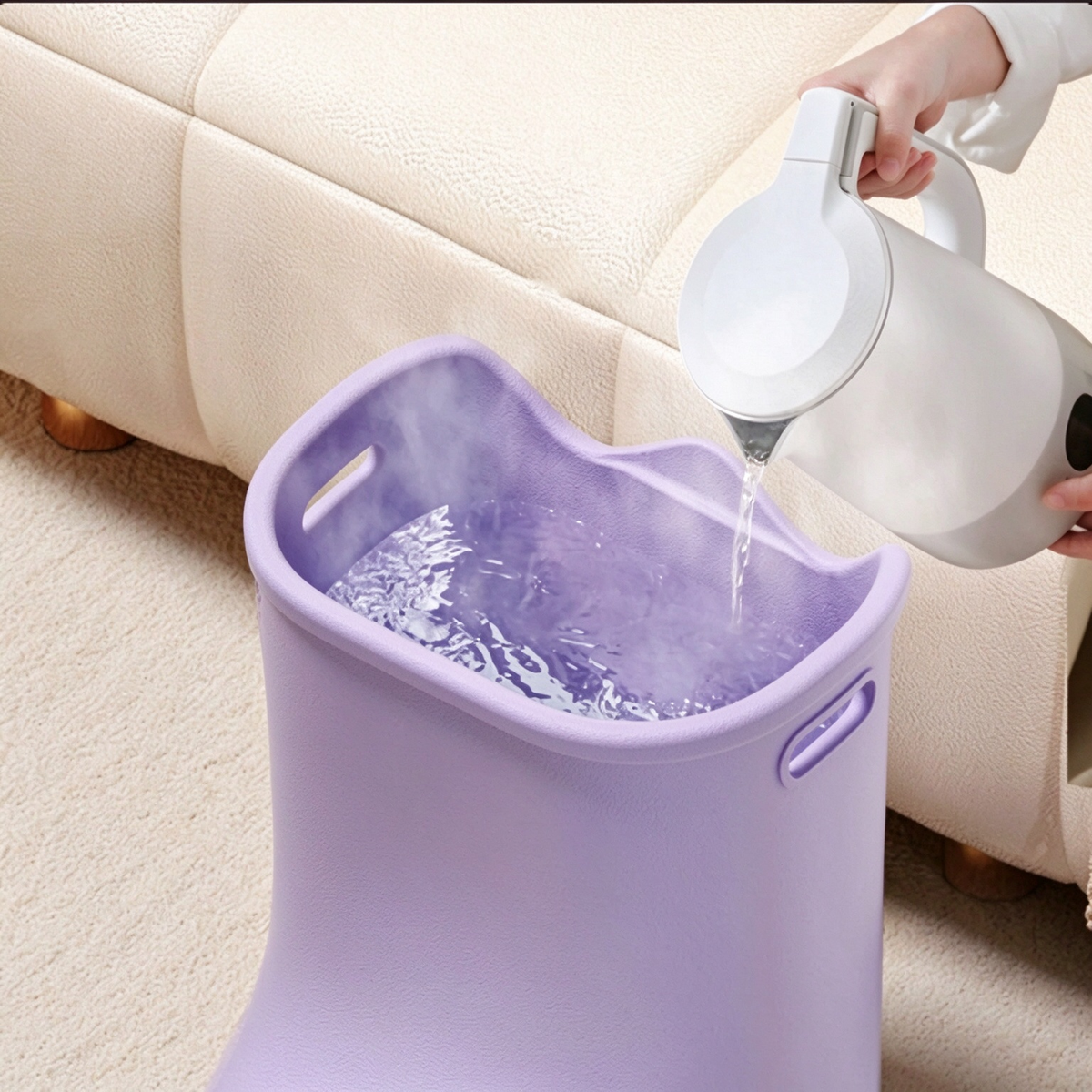 Boot-Style Heated Massage Foot Spa