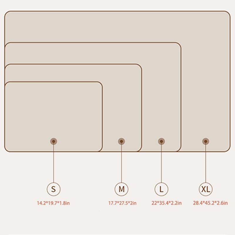 Soft Natural Pet Mat – Washable Cushion Pad for Small & Large Pets