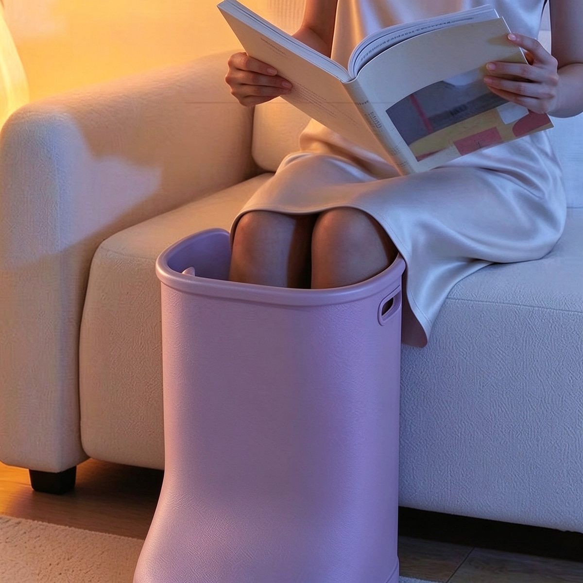 Boot-Style Heated Massage Foot Spa