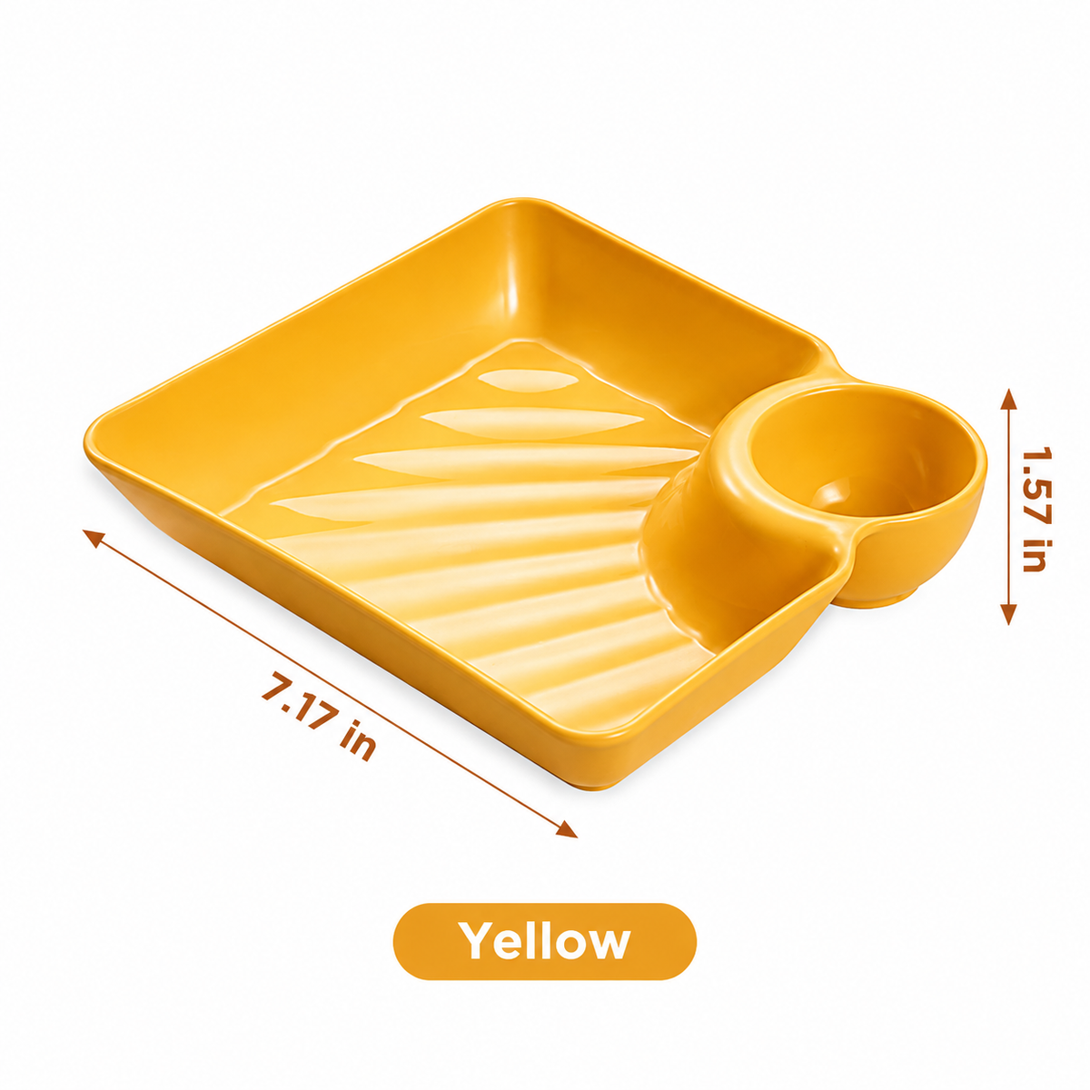Practical Sauce Divider Plate