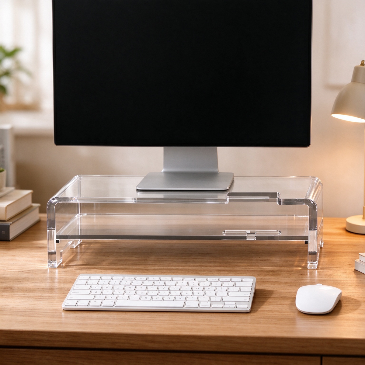 Acrylic Computer Monitor Stand
