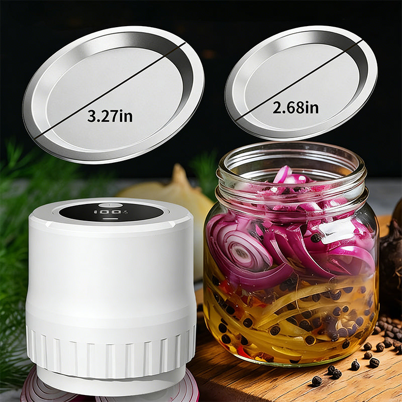 Portable Electric Vacuum Sealer for Mason Jars