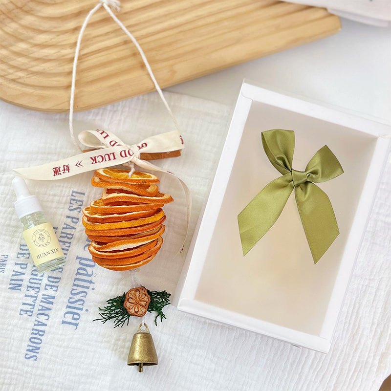 Natural Orange Car Hanging Ornament with Essential Oil