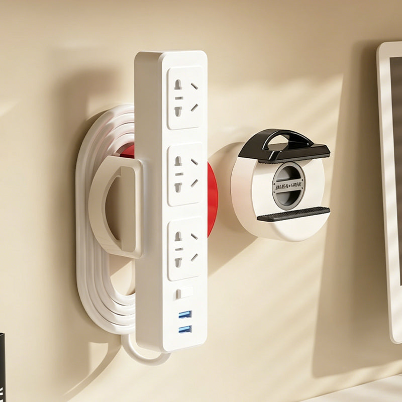 Removable Suction Cup Power Strip Holder – No Drilling Required
