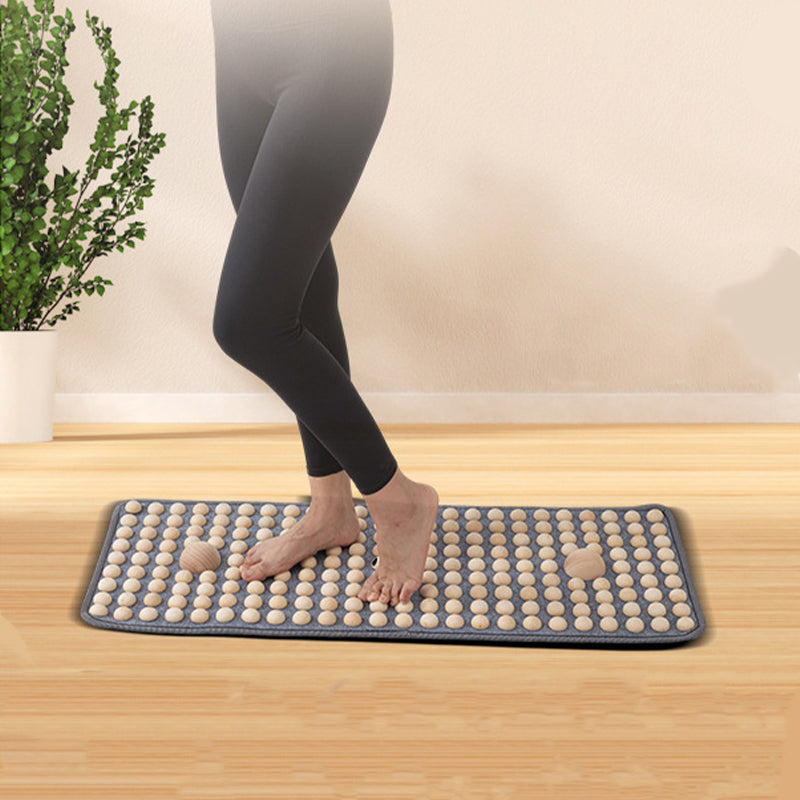 Wooden Acupressure Foot Massage Mat – Jog in Place Fat Burn Board