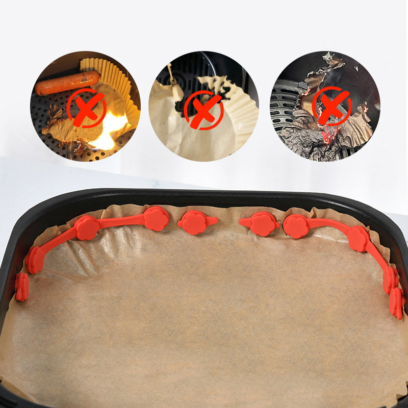 Air Fryer Heat-Resistant Silicone Magnetic Fastener