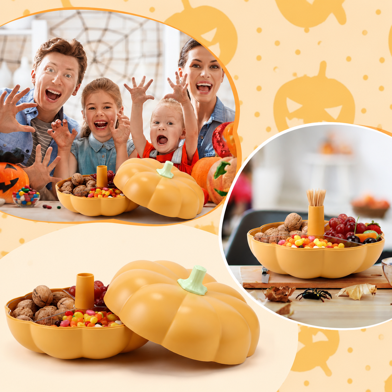 Pumpkin Serving Tray