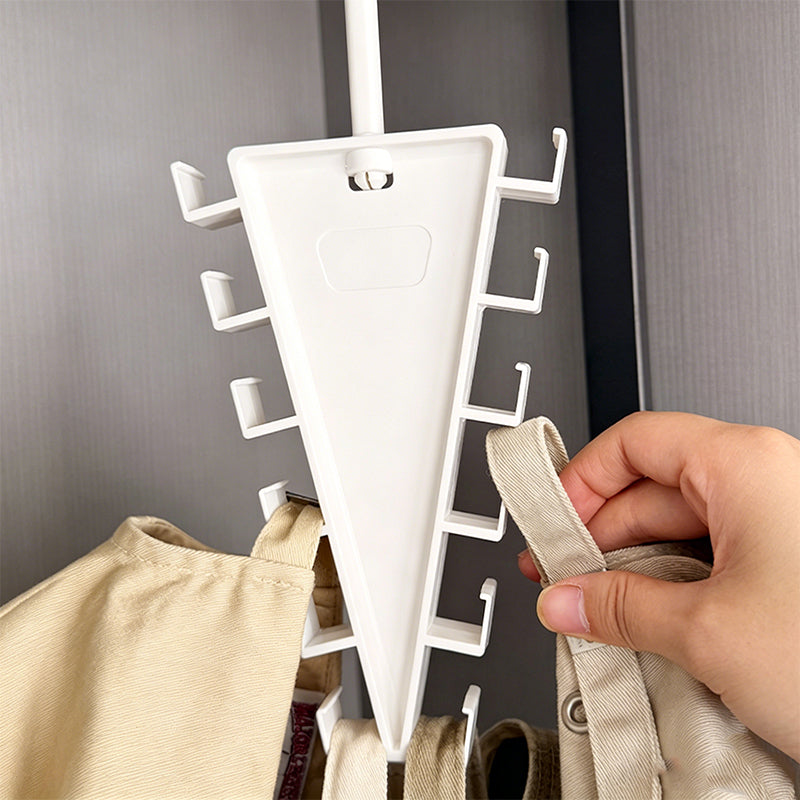 360° Rotating V-Shape Double-Sided 12-Clip Hanger